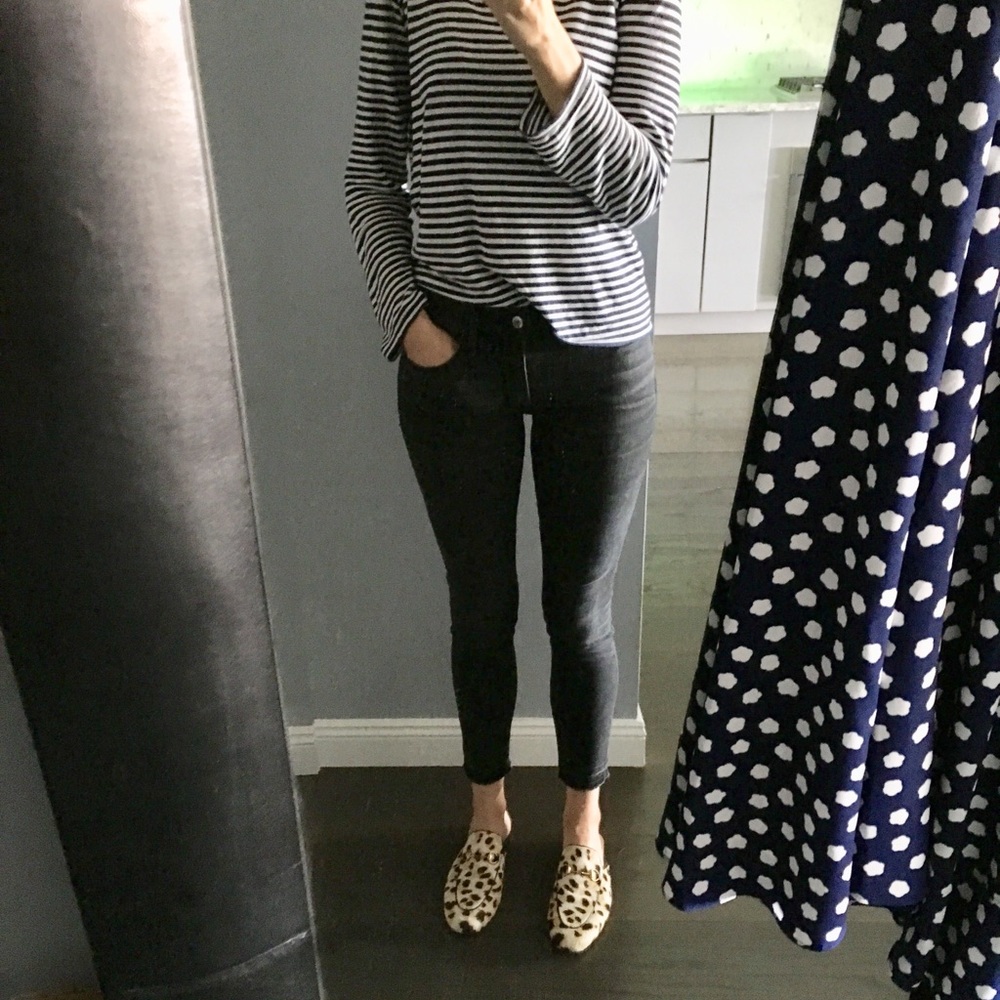 Abercrombie skinny jeans black low rise